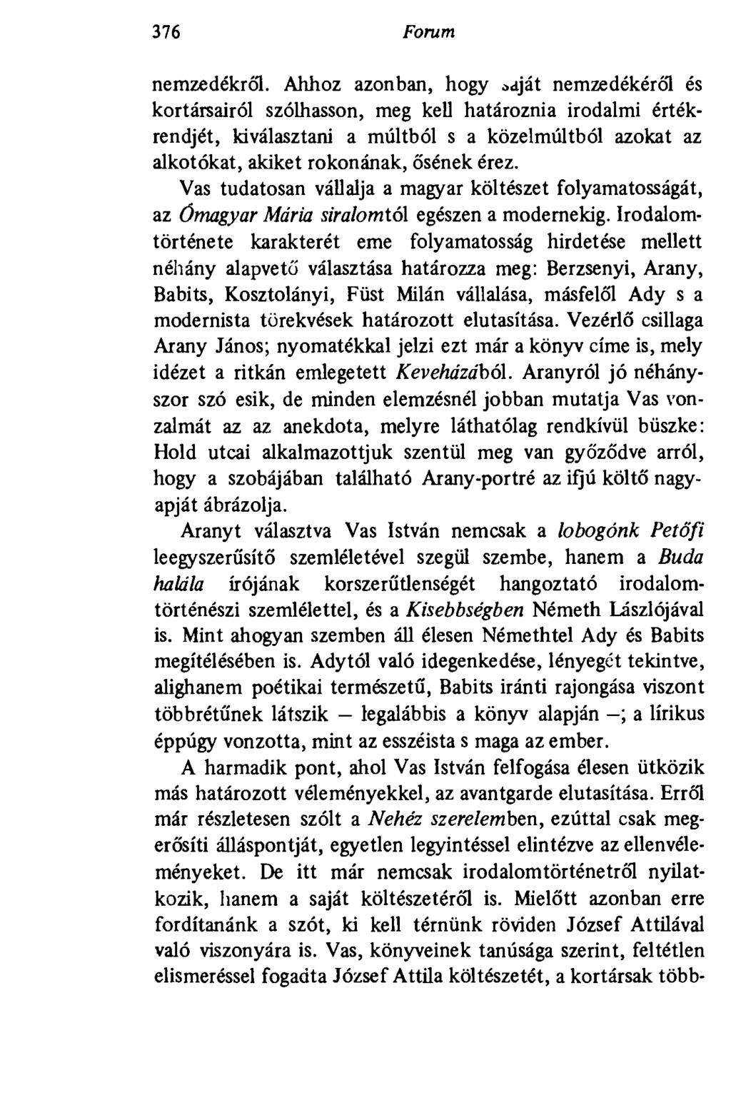 376 Forum nemzedékről.