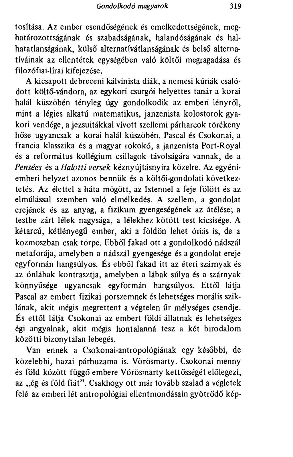 Gondolkodó magyarok 319 tosítása.