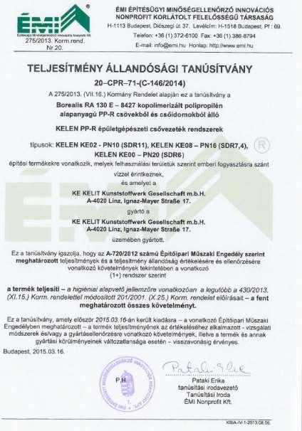 BETARTANDÓ SZABÁLYZATOK Haszmann Iván 2015/4.