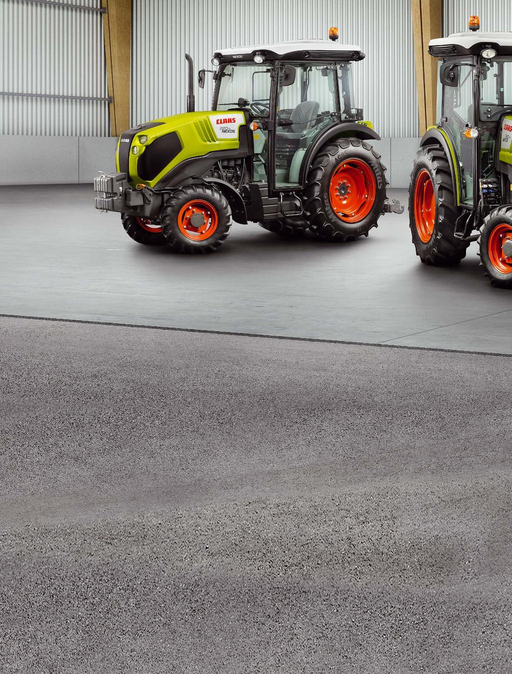 CLAAS NEXOS 10 agritech NEXOS MOTORTELJESÍTMÉNYEK A keskeny nyomtávú CLAAS NEXOS traktorcsalád legújabb generációja tökéletesen megfelel minden elvárásnak.