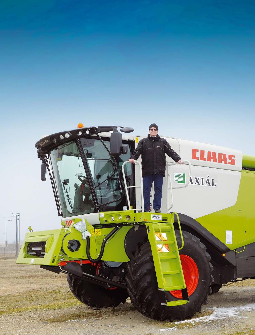 AXIÁL 16 agritech LEGÉNY A GÁTON Szöveg: Vas Magdolna, marketingmenedzser Képek:
