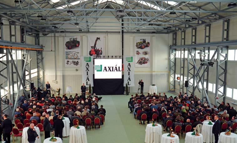 RÖVID HÍREK agritech 05 CLAAS NEMZETKÖZI TERMÉK- FEJLESZTÉSI NAGYDÍJ A januárban megrendezett legnagyobb magyar agráripari szakkiállítás, az AGROmashEXPO AgrárgépShow Termékfejlesztési díj