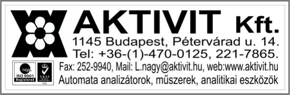 analizátorok akár 5g/5mL