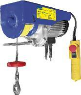 050 W/230 V Teherbírás közvetlenül/csigagörgővel: 300/600 kg 1098128 37.