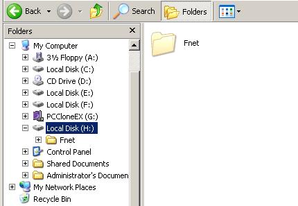 3.3.1 Biztonsági másolat fájl törlése 1. A program indításához kattintson az asztalon lévő PCCloneEX parancsikonra. 2.