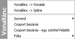 1244 11.9. 2D-s csoport Csoport bezárás Bezár minden csoportot, és visszatér a rajz legfelső szintjére, alapállapotba.