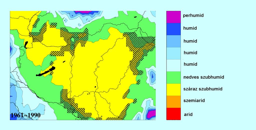 3.1.5 Thornthwaite és Feddema éghajlat-osztályozásának összehasonlítása A két éghajlat-osztályozás összehasonlításánál a globális léptékű eredmények összevetése a cél.