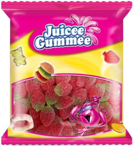 db/karton EAN 8592601107551 Juicee Gummee cukros eper 9G 8x1kg 8