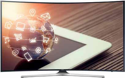 Samsung UE49KU6100 UHD ívelt SMART LED TV 49 /123 cm, 3840x2160,, SMART, WIFI, USB, DVB-T/C (földi sugárzáshoz és kábel TV-hez), A