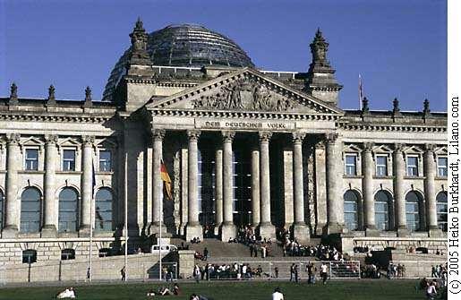 Németország: Berlin Reichstag angol tojás 1894-ben nyitották meg
