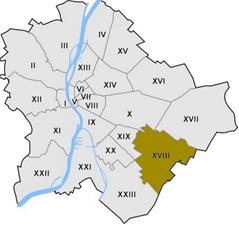 A kerület két, egykor önálló település, Pestszentlőrinc és Pestszentimre egyesítésével jött létre az 1950-es években. A lakosok aránya kb. 79-21%-ban oszlik meg a két kerületrész között.