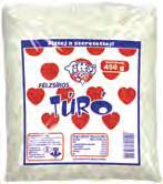 túró 450 g, 842 Ft/kg 519 Ft
