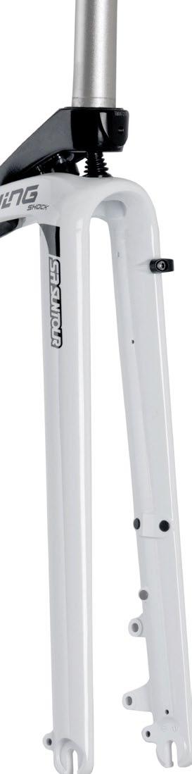 kovácsolt alumínium nyak: cro-mo fékkonzol: IS 6 + V fék rugóút: 75 mm rugózás: spirálrugó csillapítás: olajpatron állíthatóság: előfeszítés, lockout tömeg: 1700 g 18190630 t CR9V felhasználás: city