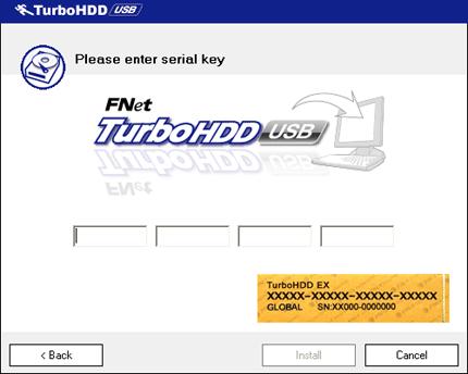 1. A kapott USB kábel segítségével csatlakoztassa a merevlemezes egységet a PC-hez. 2. Automatikusan megjelenik az autorun ablaka. Válassza ki a FNet Turbo HDD USB lehetőséget a folytatáshoz. 3.