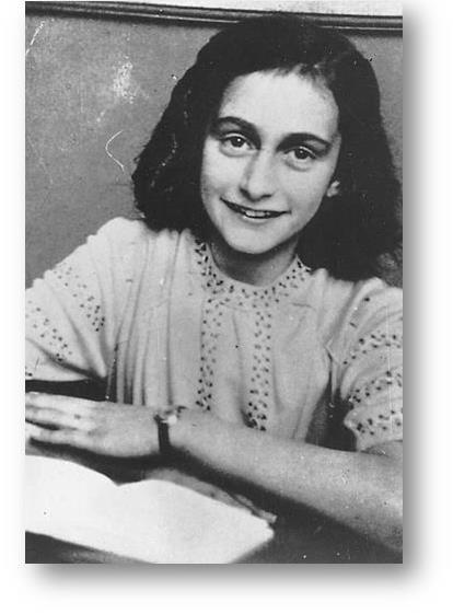3. Az inspiráló Anne Frank A kiállítás főszereplője.