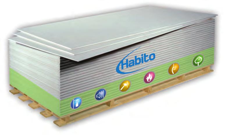 HABITO építőlemez Rigips HABITO - A fal újragondolva Az