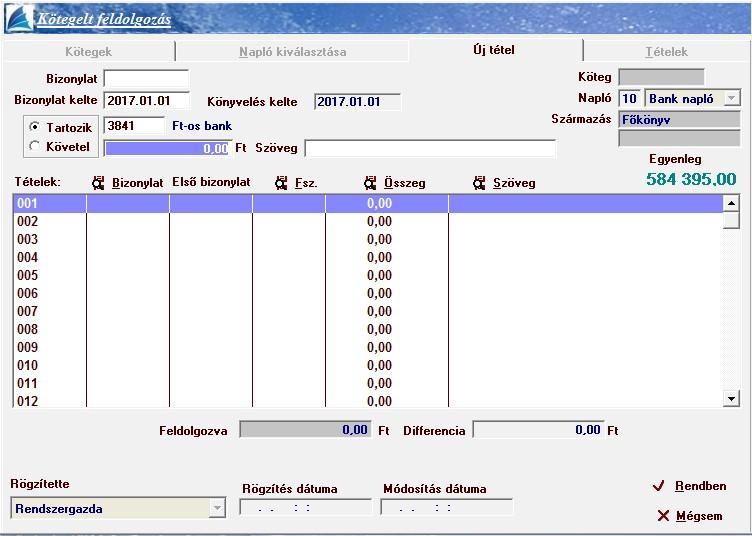 A fekvő formátum az eredeti nyomtatvány, míg az álló formátum új nyomtatvány.