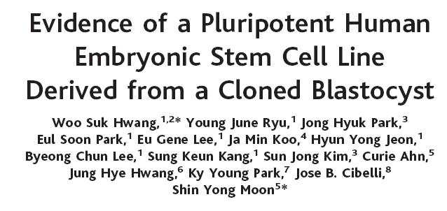 sejtmagját ültetik vissza ~25%-a az embrióknak eljut a blastocysta stádiumba SCNT-hES-1 ES-szerű sejtvonal izolálása az ICM-ből