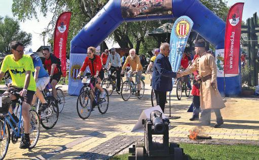 162 Útvonalleírás Első nap Keszthely MH RKKK Balatonakarattya (105 km) Első szakasz: Keszthely Szigliget (19,4 km) A rajt után lassan, figyelmesen, felvezetéssel indul a mezőny (a tülekedés