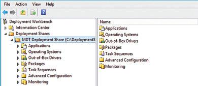 A Windows 8.1 és az Office 2013 tömeges telepítése Tömeges terítés az MDT és a WDS segítségével A Microsoft Deployment Toolkit segítségével egy konzolon belül kezelhető a Windows 8.