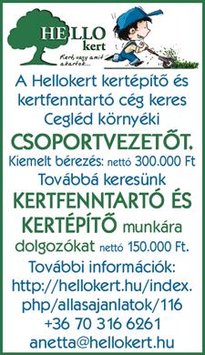 +36-70/431-37-81 MŰANYAG újrahasznosítással foglalkozó cég keres kadafalvi telephelyére darálógép-kezelő munkakörbe 2 fő férfi munkatársat.