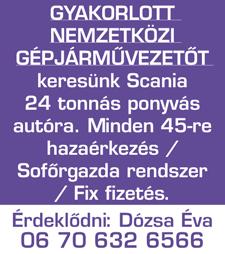 06/30/534-4699, 0043/664-2366335 ALKALMAZOTTAT felvesz ingatlaniroda fő vagy másodállásban (alapbér+ jutalék).