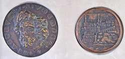 925) medallions in orginal case. Sign.