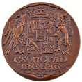commemorative medallion. Sign.: Wenzel Seidan (51,34g/45mm) C:AU,XF 1 30371. 30372. 30373.