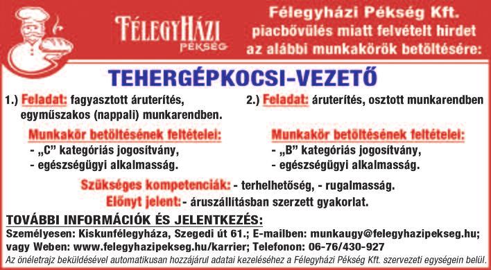 : 06-70/332-0528 AUSZTRIÁBA határközeli BÁROKBA csinos hölgyeket felveszünk. Korrekt feltételek. Kezdőket is várunk. Tel.