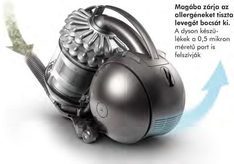 legerősebb vezeték nélküli porszívója az új V8-as A Dyson V8-as modelljeinek saját fejlesztésű digitális motorja akár 115 W-os szívóteljesítményre is képes, ezzel erősebb minden a