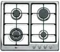 kezelőpanel, 1 Flexi zóna, időzítő, teljesítménynövelő (PowerPlus) funkció, 4 db speciális icook funkció: iquick boiling,