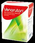 KERINGÉS Venoruton 00 mg kemény Érvédő, hajszálér-stabilizáló hatása révén enyhíti a krónikus vénás