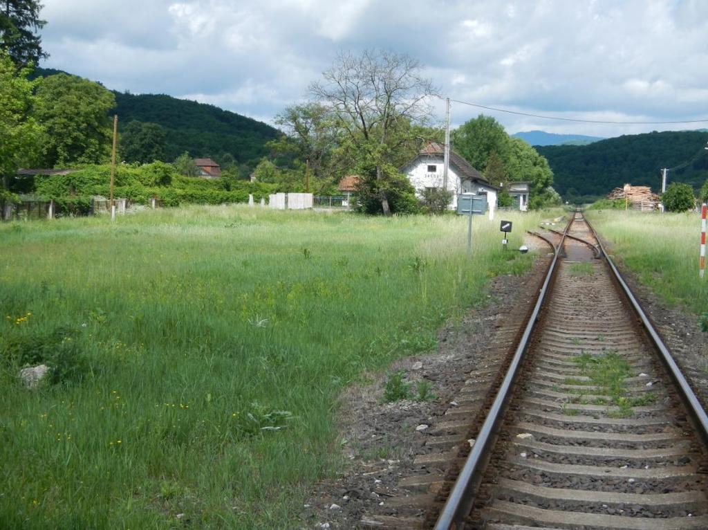 Bývalá železničná stanica v Jasove, dnes