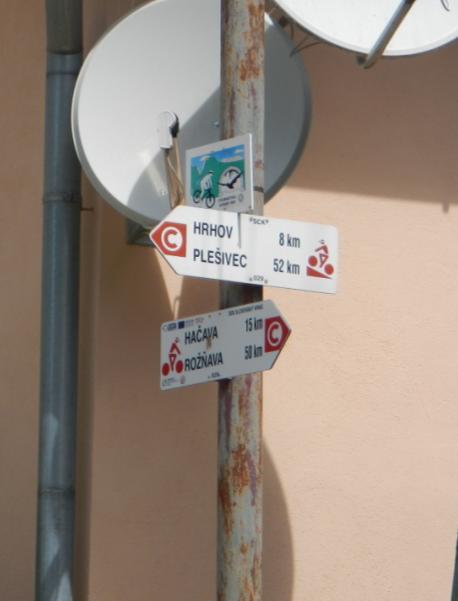 Cykloturistické značenie v