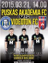 Puskás Akadémia FC Nem kergetünk hiú ábrándokat A Puskás Akadémia FC II. számára is megkezdődött a tavaszi pontvadászat.