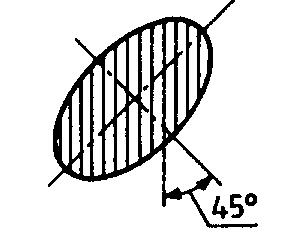 A metszetrajzon tehát az elmetszett munkadarab szelvényét és a metszősík mögötti részek nézetét ábrázoljuk (108. ábra). A vonalkázás iránya (109.