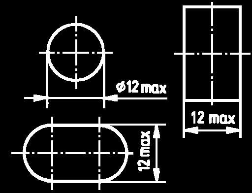 1. Alaki és formai ismeretek 1.4.3. Vonalfajták alkalmazása A műszaki rajzokon alkalmazott vonalfajták általános értelmezése (8. ábra) A.) Folyamatos vastag látható körvonalak, élek B.
