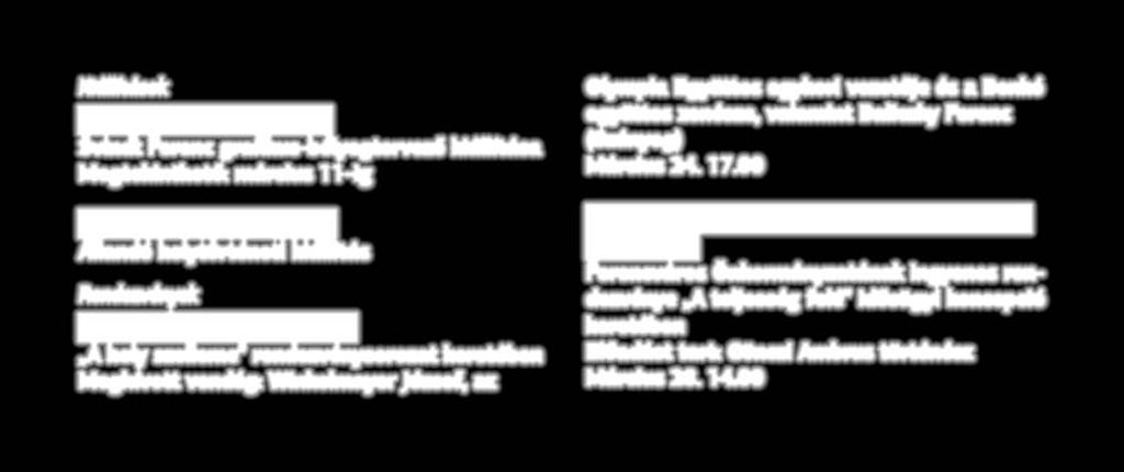 ferencvárosi Helytörténeti Gyűjtemény Benkó Klub Kiállítások Pesti srácok emlékműve" Svindt Ferenc grafikus-bélyegtervező kiállítása Megtekinthető: március 11-ig Ferencváros évszázadai Állandó
