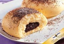 szilvatöltelékes 170 g (Bauernland) Szilvásgombóc 50 g, Túrós derelye, Nagymama gnocchija, házias