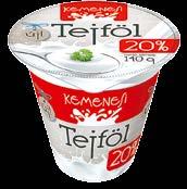 joghurt (eper, barack) 18% 125 ml Új Kemenesi Gyümölcs ízű