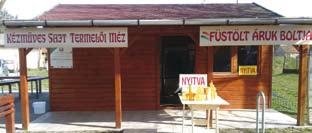 tehéntejbő készüt sajtok, gomoyák, tejtermékek - házi füstöt sertéshús készítmények, szaonnák, kobászok - méz és méhészeti termékek Nyitva tartás: csütörtök, péntek: 7.30-16.30, szombat: 10.30-12.