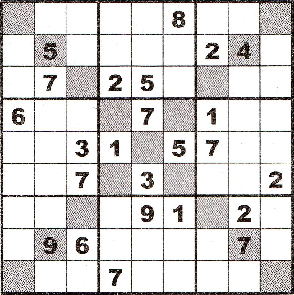 SUDOKU X: a sorokon, oszlopokon, blokkokon kívül