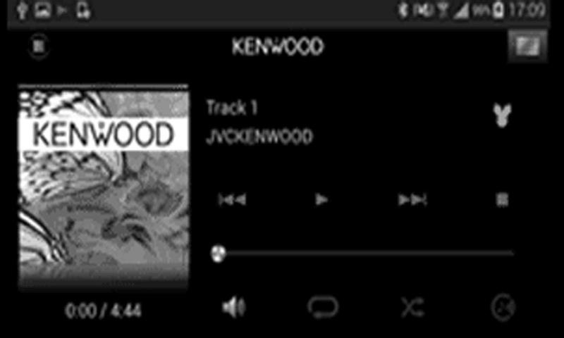 APPS Android Auto /Apple CarPlay/Mirroring ÑÑA KENWOOD Music Control for Android alkalmazás Előkészületek Telepítse a KENWOOD Music Control alkalmazás legfrissebb verzióját Android készülékére.