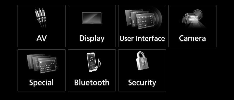 Bluetooth alapú vezérlés A kihangosítás beállítása A kihangosítási funkcióval kapcsolatban számos beállítást végezhet el. 1 Nyomja meg a [MENU] gombot. hhmegjelenik a felugró menü.
