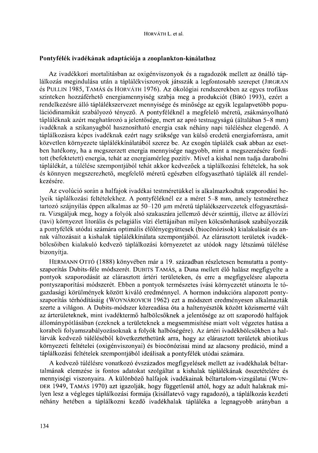 HORVÁTH L. et al.