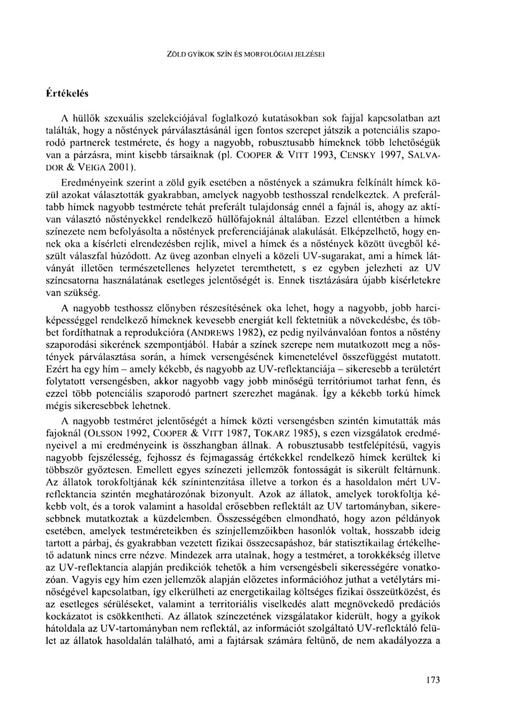 ZÖLD GYÍKOK SZÍN F.