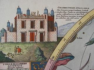 A legfontosabb csillagvizsgálók Greenwich, 1676 az első királyi csillagász: Flamsteed 7 lábnyi szextáns és