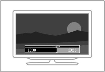 Felvett m!sorok listája A felvételek és az ütemezett felvételek listájának megtekintéséhez válassza ki a Felvételek gombot a m"sorfüzet oldalon, és nyomja meg az OK gombot.