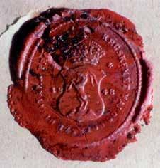Ennek során több, címerünkkel kapcsolatos újítást tapasztalhatunk. A szabó céh 1585-ben készített pecsétnyomóján jelent meg legkorábban az egész alakos kecske.