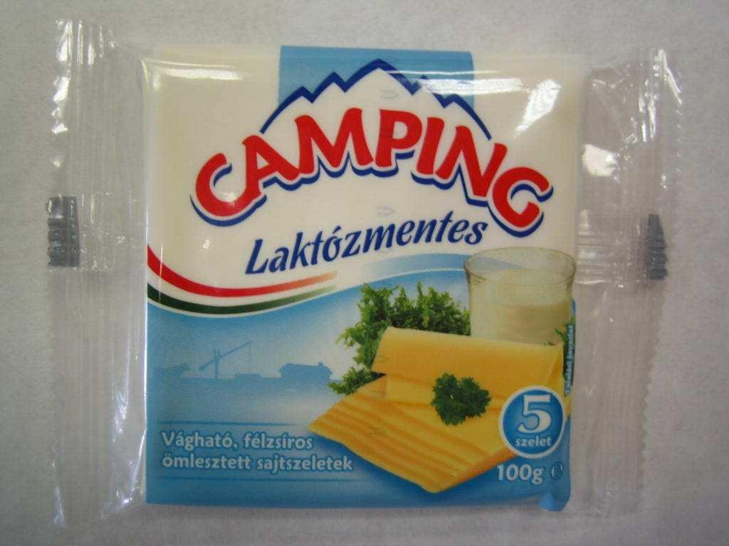 CAMPING Laktózmentes vágható, félzsíros